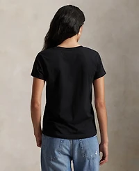 Polo Ralph Lauren Women's V-Neck Short-Sleeve T-Shirt