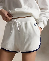 Polo Ralph Lauren Women's Drawstring Waistband Mid-Rise Shorts