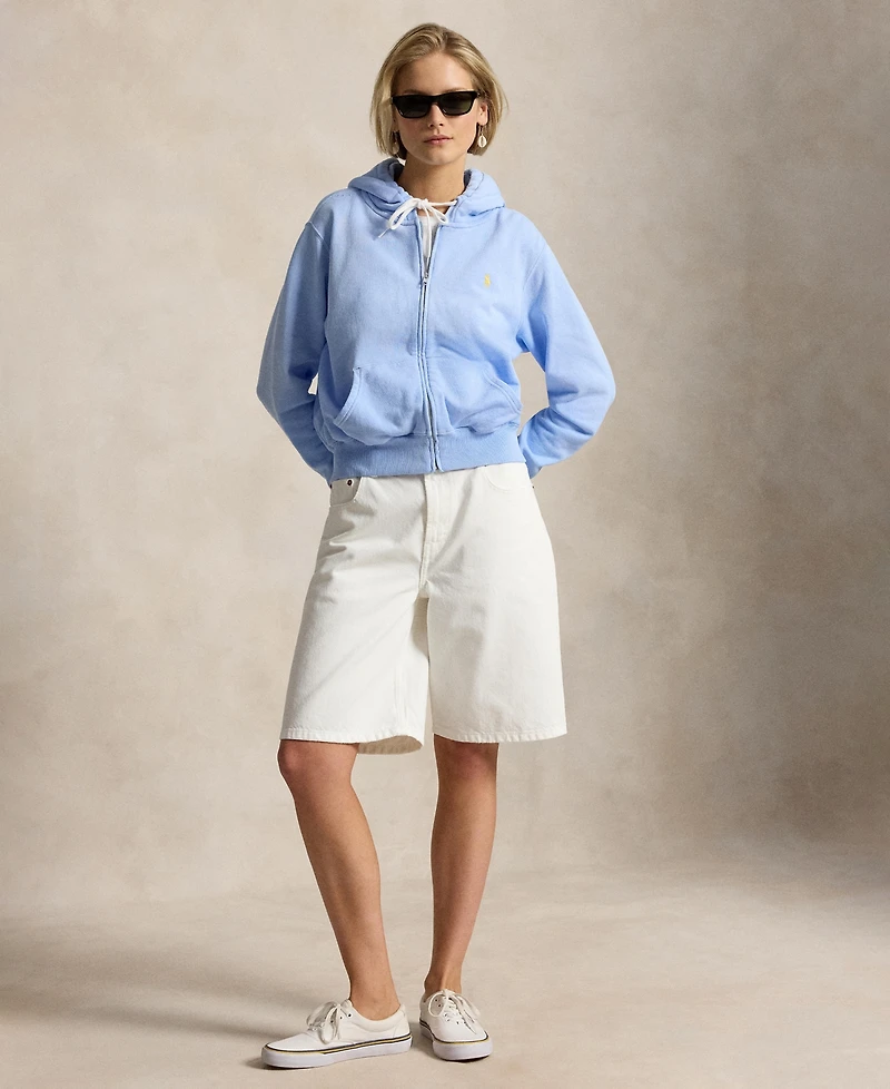 Polo Ralph Lauren Women's Full-Zip Drawstring Hoodie