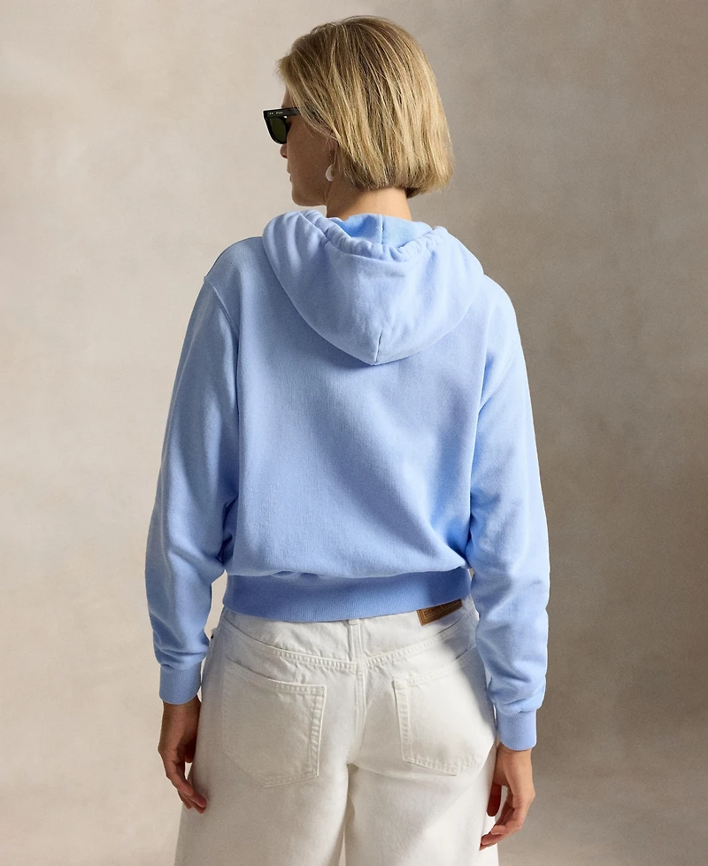 Polo Ralph Lauren Women's Full-Zip Drawstring Hoodie