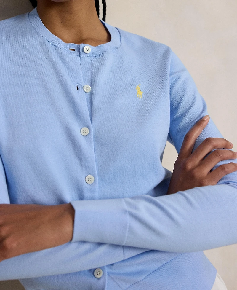 Polo Ralph Lauren Women's Crewneck Button-Up Cardigan
