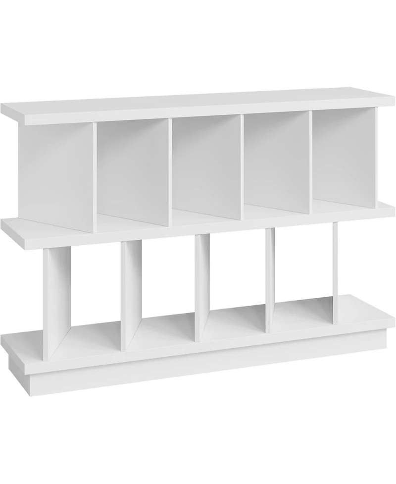 gaomon 8 Cube Storage Shelf Organizer with 10 Removable Back Panels, Open Display Bookcase for Living Room and Bedroom