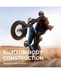 Mikolo 750W Electric Scooter for Adults, 20" x 4" Fat Tire Front Suspension Off-road E-Bike
