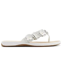 Sperry Women's Seafish Floral Open Toe Slip-On Sandals