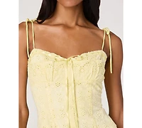 Astr the Label Women's Kelley Sweetheart Neck Dress