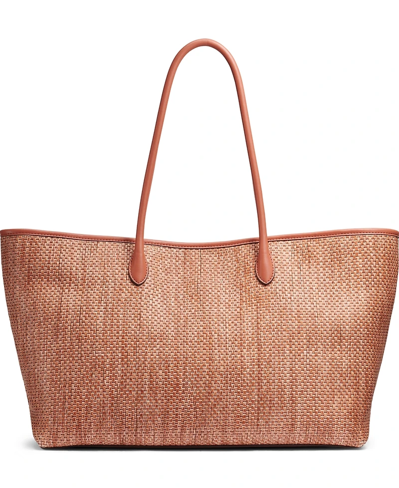 Donna Karan New York Weekend Woven Large Tote Bag