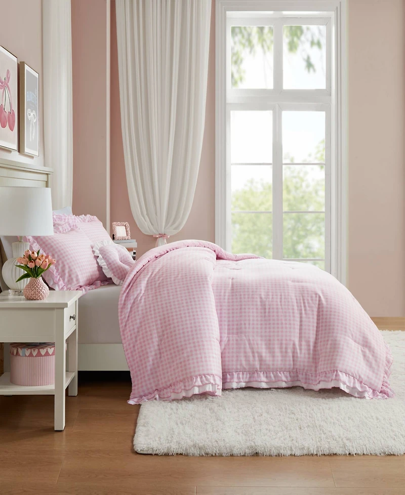 Intelligent Design Rowena Breathable Microfiber 4-Pc. Comforter Set, Full/Queen