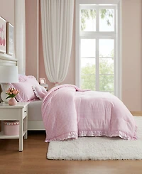 Intelligent Design Rowena Breathable Microfiber 4-Pc. Comforter Set, Full/Queen