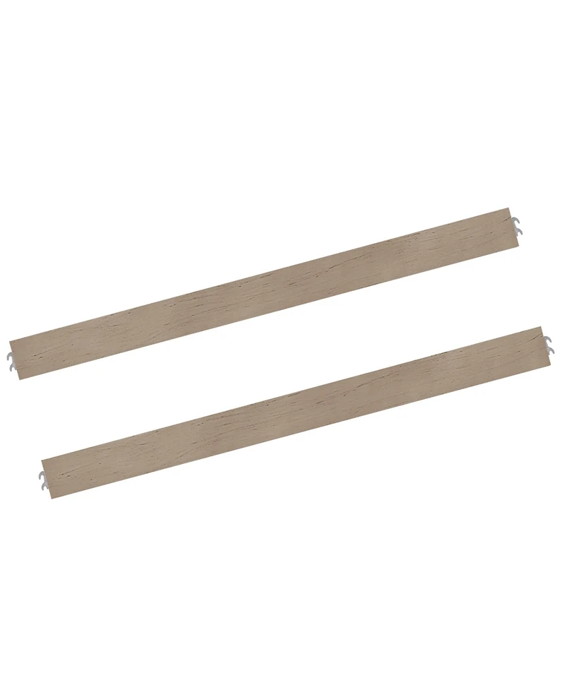 Dream On Me evolur Full-Size Bed Conversion Rails, Designed & Tested for Cribs, Durable Hardwood Build with Secure Mattress Slats