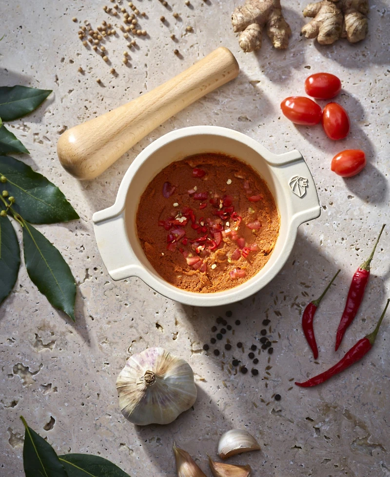 Peugeot Appolia Ceramic 6-Quarts Mortar and Pestle