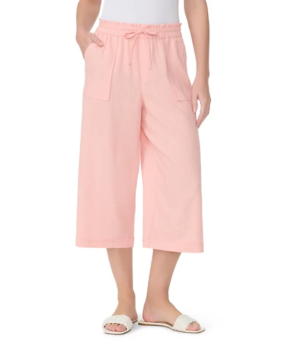Gloria Vanderbilt Women's Rainey Wide-Leg Crop Pants