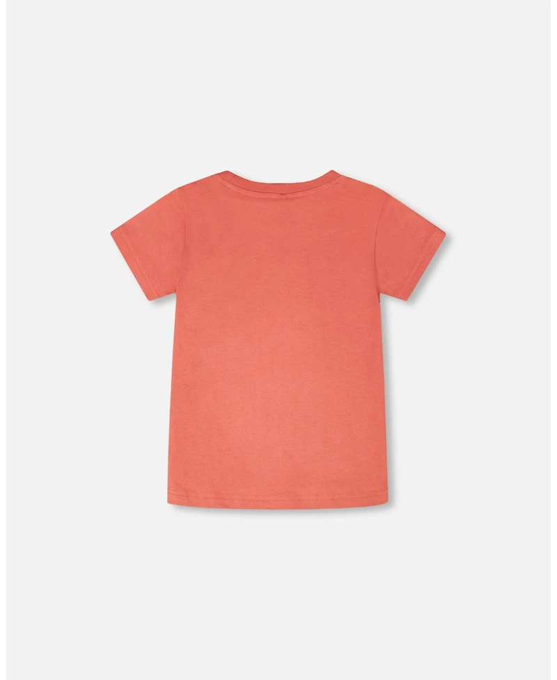 Deux par Baby Boy Cotton Short Sleeve T-Shirt