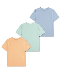 Polo Ralph Lauren Big Boys Crewneck Undershirts, 3 Pack