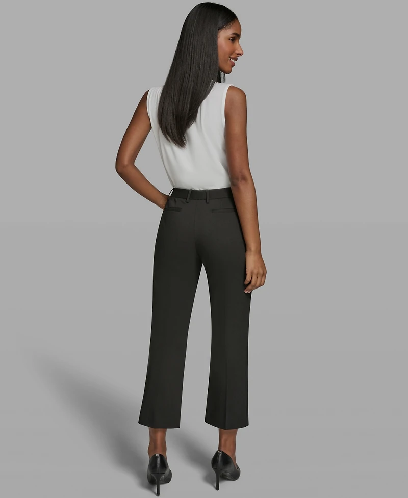 Karl Lagerfeld Paris Women's Woven Ankle Pants