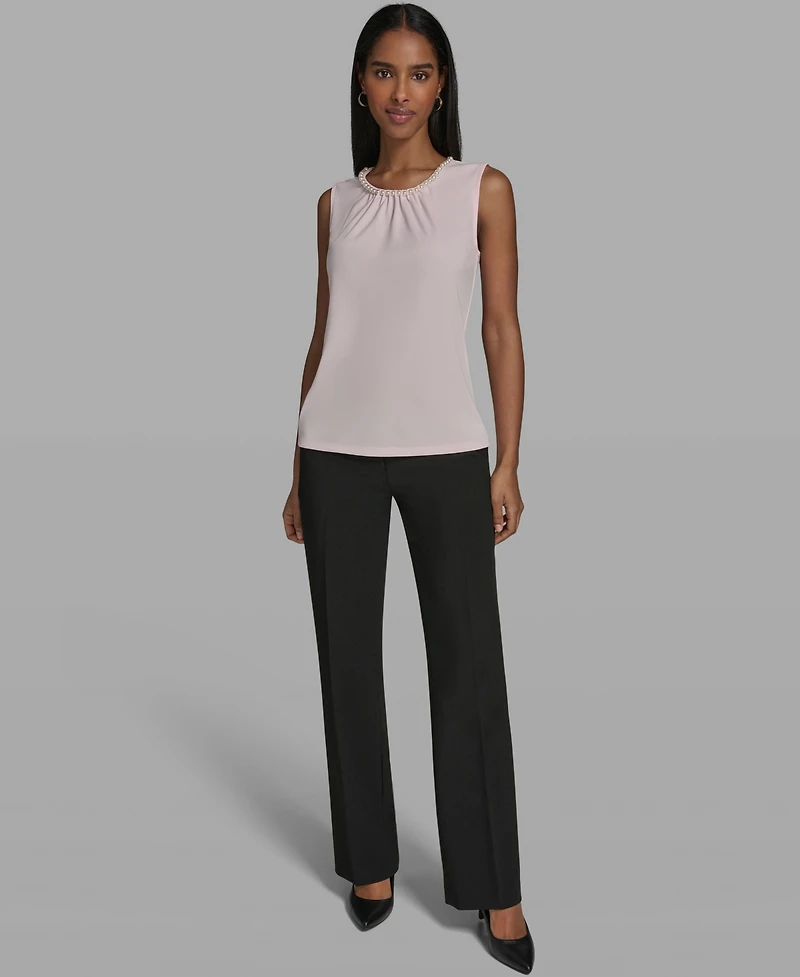 Karl Lagerfeld Paris Women's Crewneck Knit Top