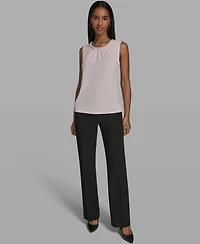 Karl Lagerfeld Paris Women's Crewneck Knit Top