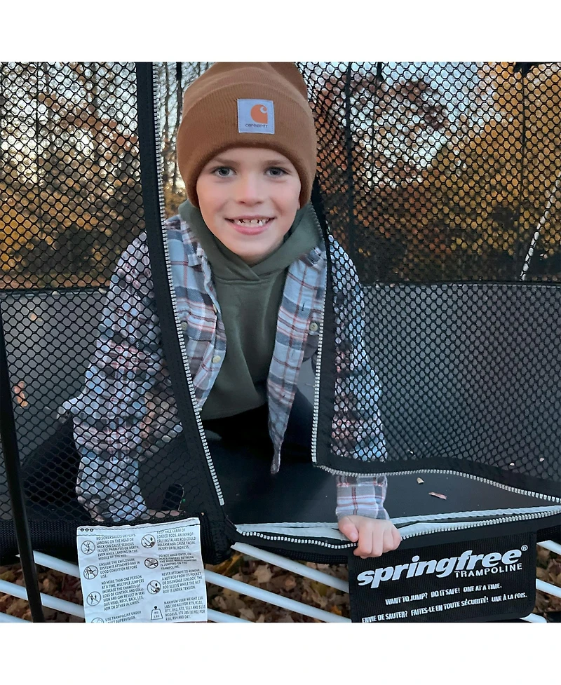 Springfree Trampoline 12'x19' Jumbo Oval Trampoline with 22'x29' Space Required