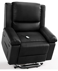 gaomon Power Lift Recliner Chair, Home Theater Seating with Lumbar Support, Faux Pu Leather Recliner Sofa Adjustable Back and Legs