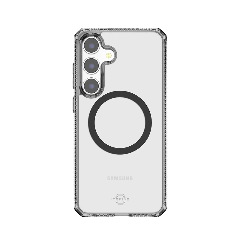 ITSkins Hybrid_R Clear MagSafe Case for Samsung Galaxy S25