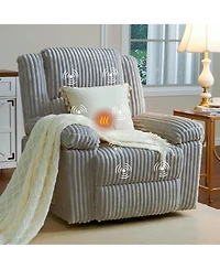 gaomon Power Lift Recliner Chair - Heat and Massage, Electric Lift Plush Recliner with Soft Padded Seat, Back Support & Armrests