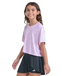 adidas Girls' 8-16 Short-Sleeve Printed World Cup Soccer Top