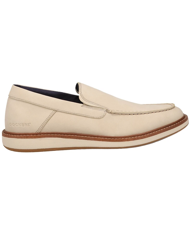Dockers Men's Harmon Casual Crazy-Horse Slip-On Loafers
