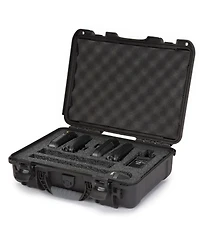 Nanuk Medium Series 910 Lightweight Nk-7 Resin Waterproof Case with Foam, Black