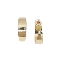 Sohi women's Minimal Midi Hoop Earrings