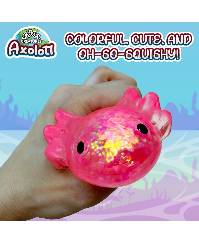 Power Your Fun Axolotl Stress Toy