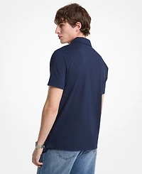 Michael Kors Men's Quarter-Zip Polo Shirt