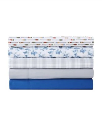 Eddie Bauer Penstemon Plaid Temperature Regulating Microfiber Sheet Set