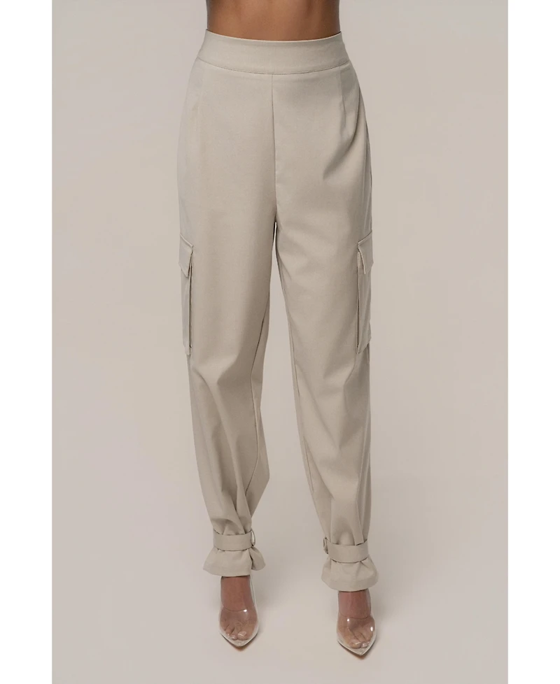 Jluxlabel Women's Autumn Flow Cargo Pants