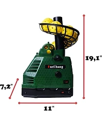 Furlihong Complete Pickleball Starter Kit with Automatic Launch Machine Ball Recycling Net Paddle