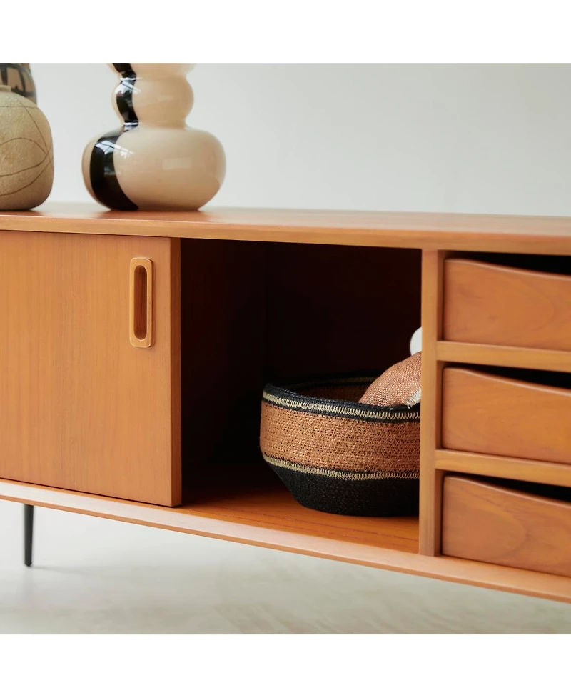 Tikamoon 155 Simen Mahogany Tv unit