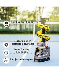 Furlihong Automatic Pickleball Pitching Machine with Auto Swing Function