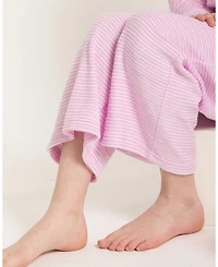 Florence Eiseman Toddler Girls Stripe Terry Wide Leg Pant