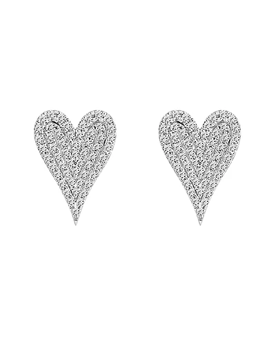 Macy's Diamond Earrings (1/4 ct. t.w.) in 10k White Gold