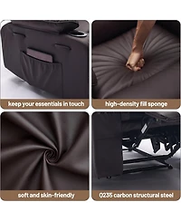 gaomon Recliner Chair Modern Ergonomic Lounge Single Sofa