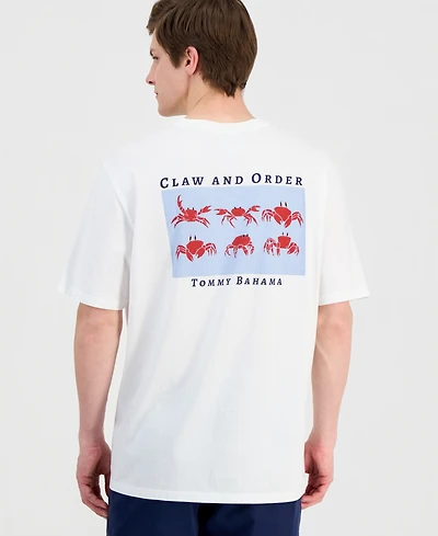 Tommy Bahama Men's Cotton Claw And Order Graphic T-Shirt