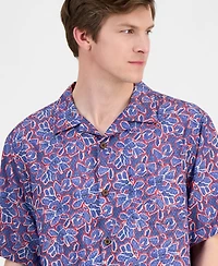 Tommy Bahama Men's Coastal Ease Geo Rio Printed Shirt