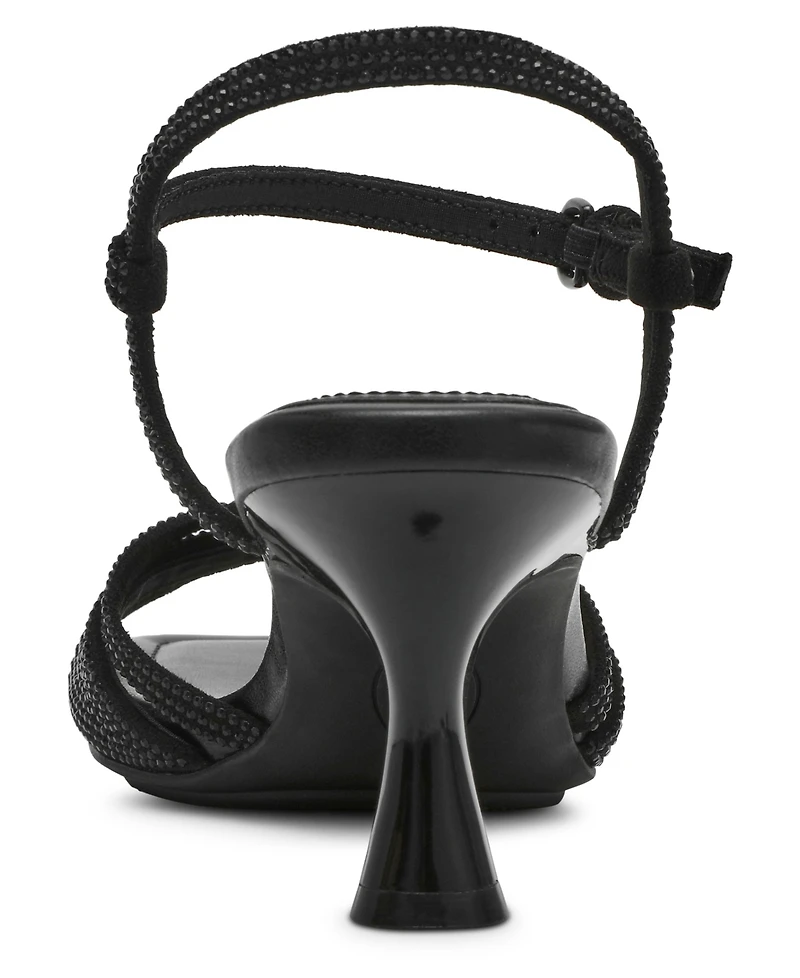 Anne Klein Women's Akjelena-c Square Toe Sandals