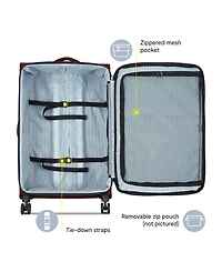 Delsey Paris Shadow Dlx Large Check-In Spinner