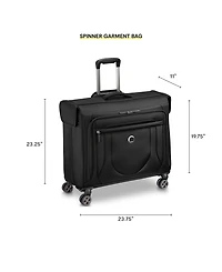Delsey Paris Shadow Dlx Medium Spinner Garment Bag