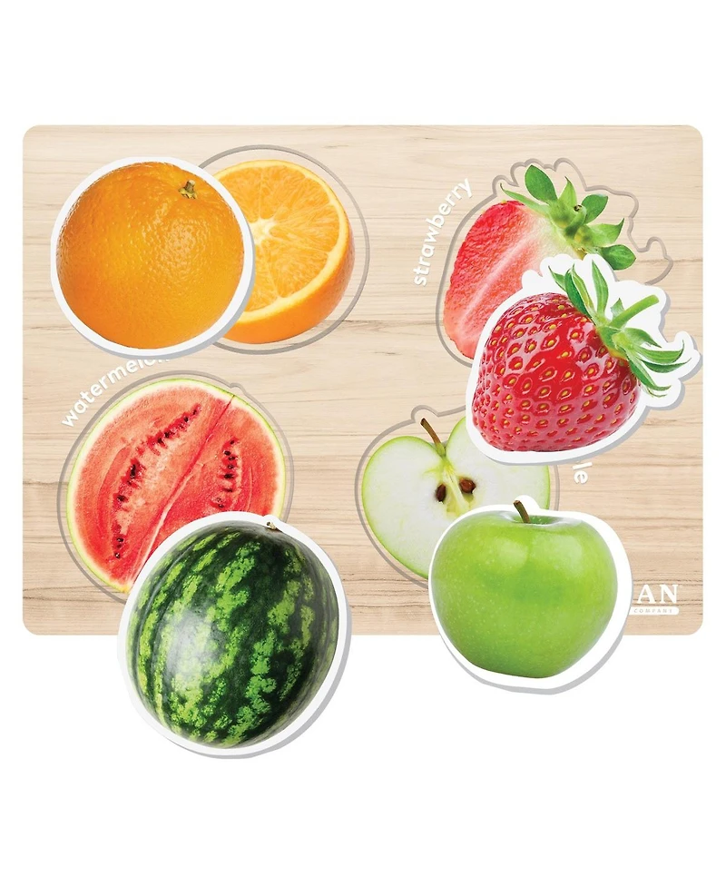 Kaplan Early Learning Healthy Foods Inside and Out Puzzles - Set of 2
