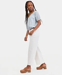 Lucky Brand Women's Sweet Mid-Rise Wide-Leg Jeans