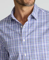UNTUCKit Men's Regular Fit Wrinkle-Free Cotton Tek Winterfield Button Up Shirt