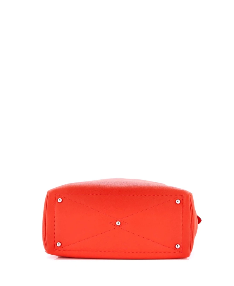 Pre-Owned HERMES 35 Victoria Ii Bag Clemence