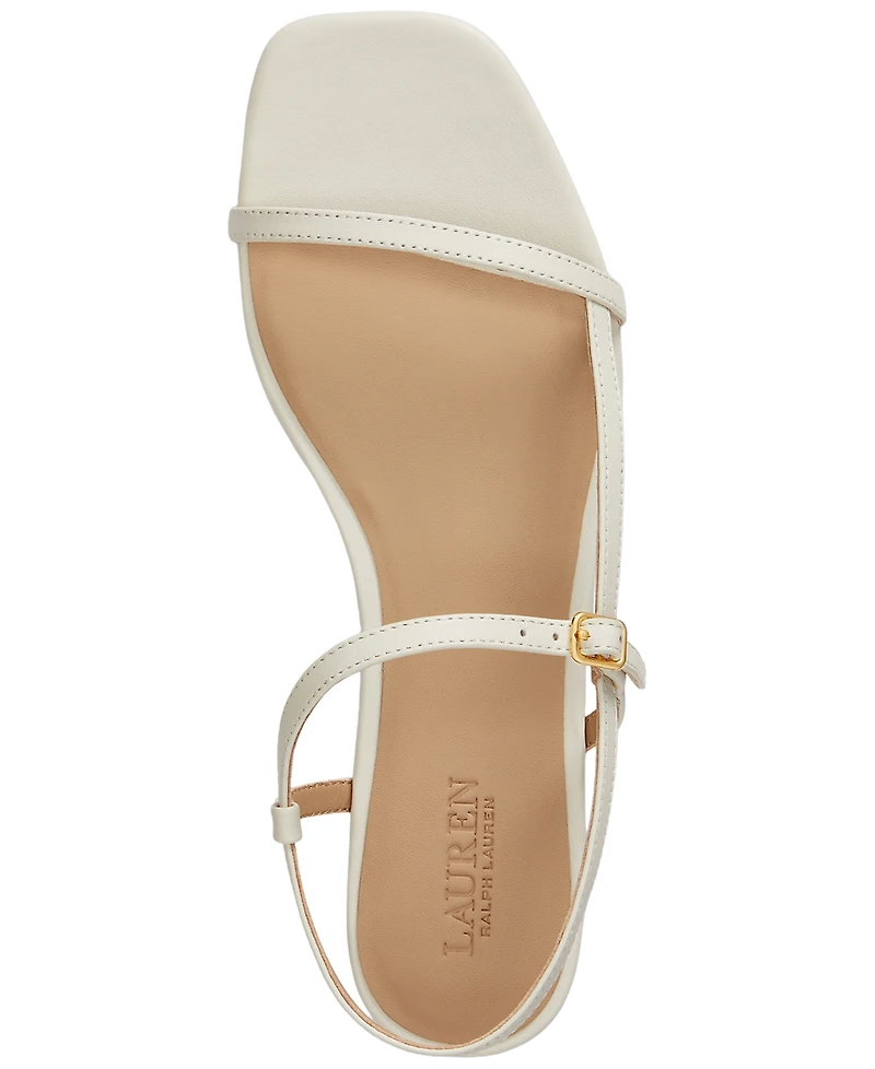 Lauren Ralph Women's Lainee Nappa Flat Sandals