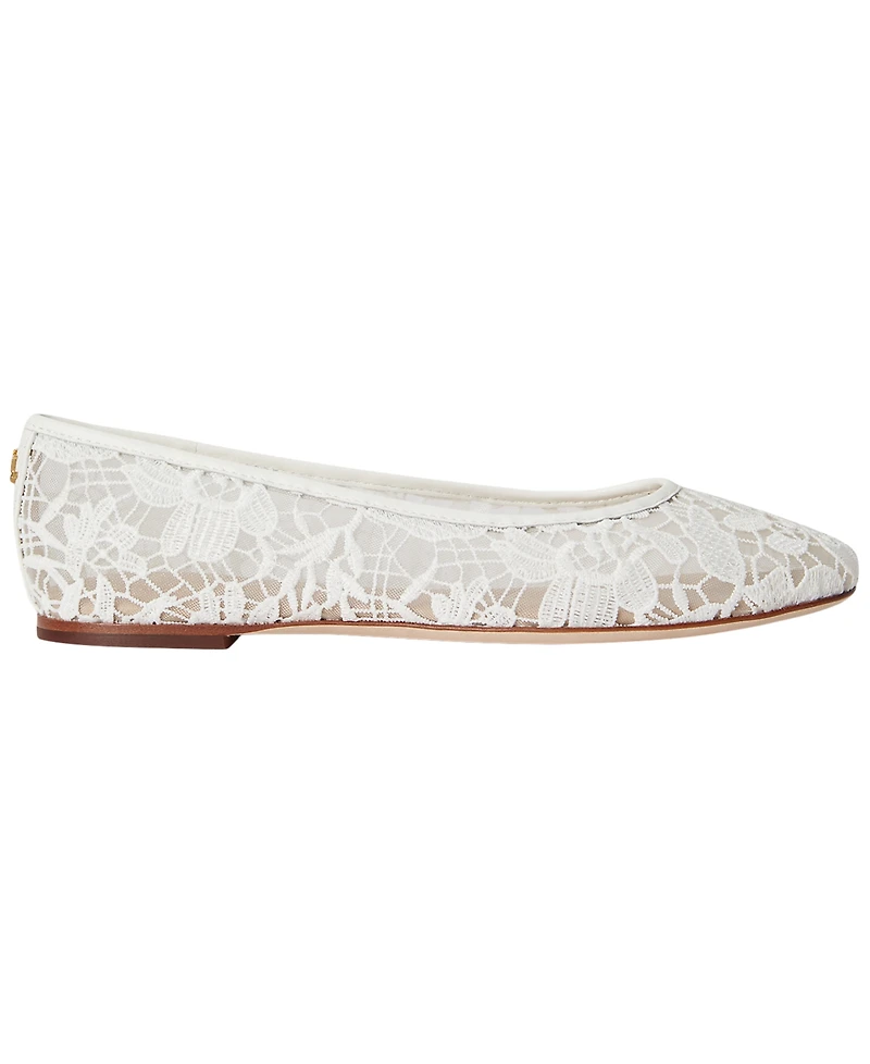 Lauren Ralph Women's Jayna Mesh Ballet Flat