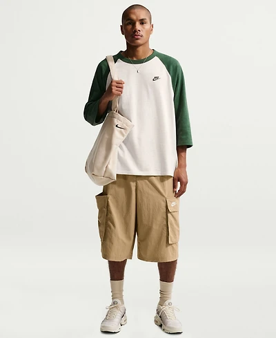 Nike Men's Crewneck Raglan Sleeves Top